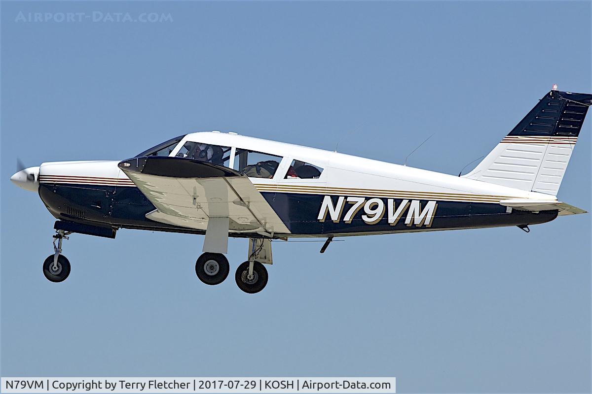 N79VM, 1969 Piper PA-28R-200 Arrow II C/N 28R-35230, at 2017 EAA AirVenture at Oshkosh