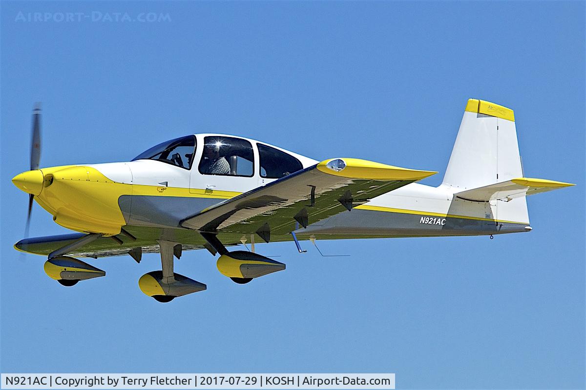 N921AC, 2007 Vans RV-10 C/N 40394, at 2017 EAA AirVenture at Oshkosh