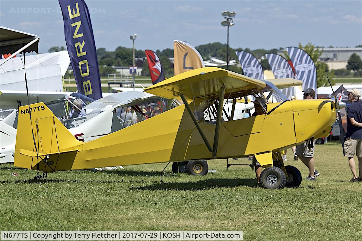 N677TS, 2014 Dakato Hawk C/N 021, at 2017 EAA AirVenture at Oshkosh