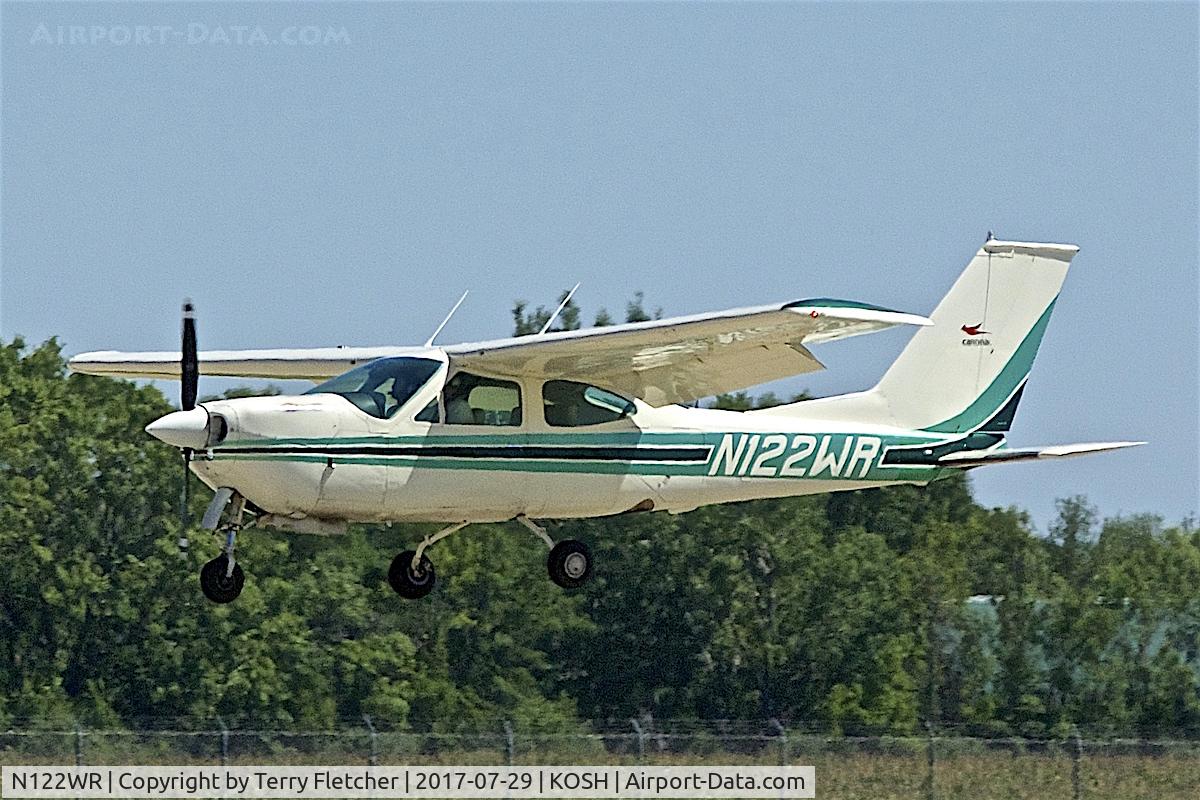 N122WR, 1975 Cessna 177RG Cardinal C/N 177RG0744, at 2017 EAA AirVenture at Oshkosh