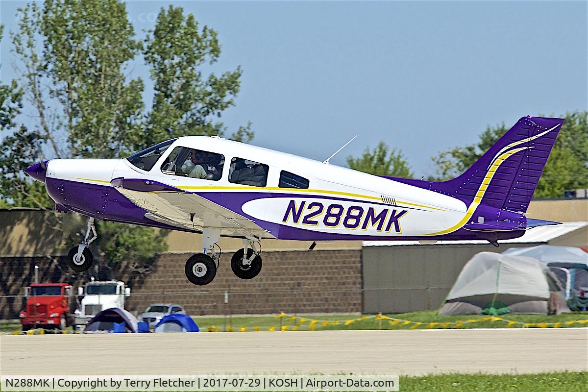 N288MK, 2006 Piper PA-28-161 C/N 2842277, at 2017 EAA AirVenture at Oshkosh