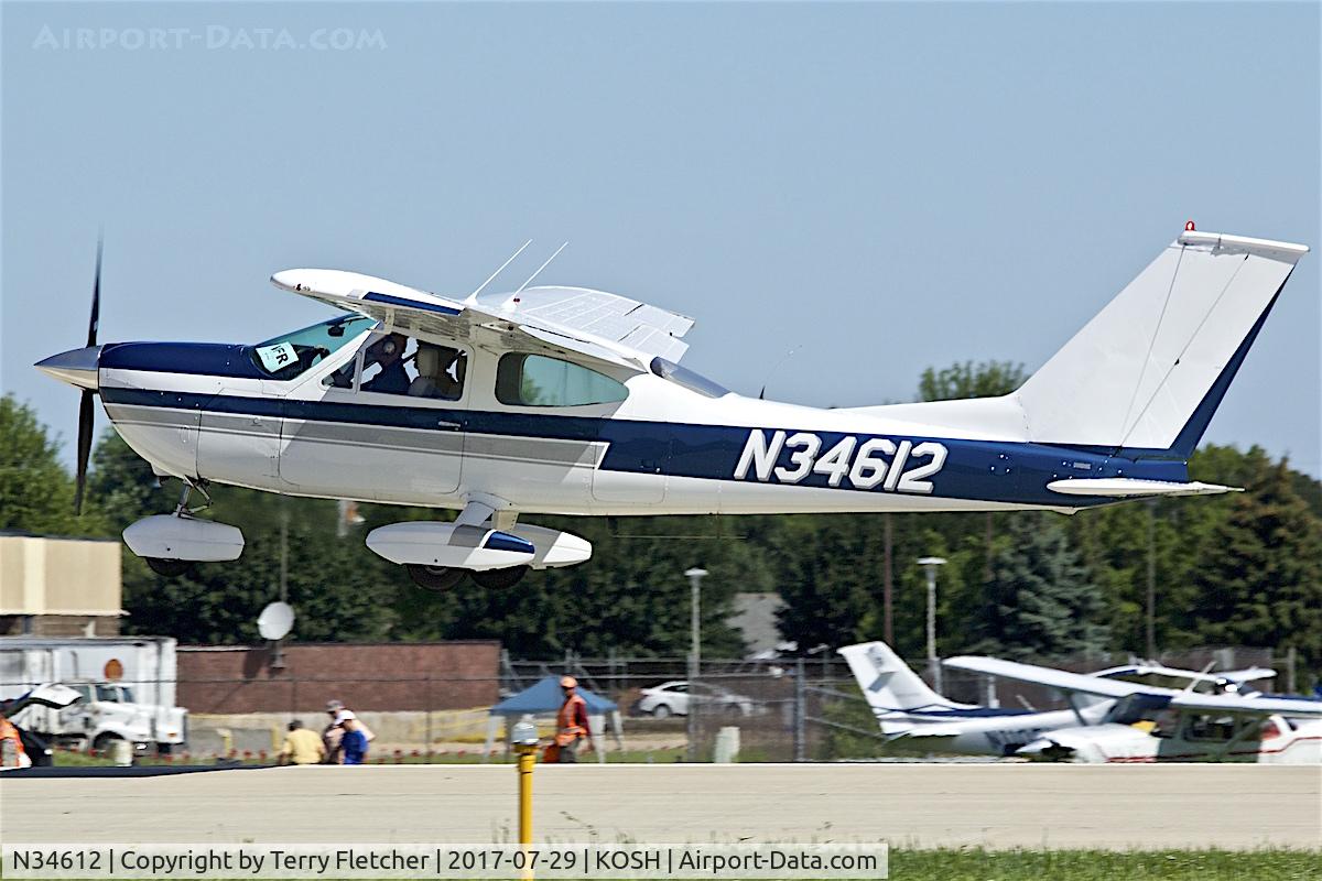 N34612, 1973 Cessna 177B Cardinal C/N 17701901, at 2017 EAA AirVenture at Oshkosh