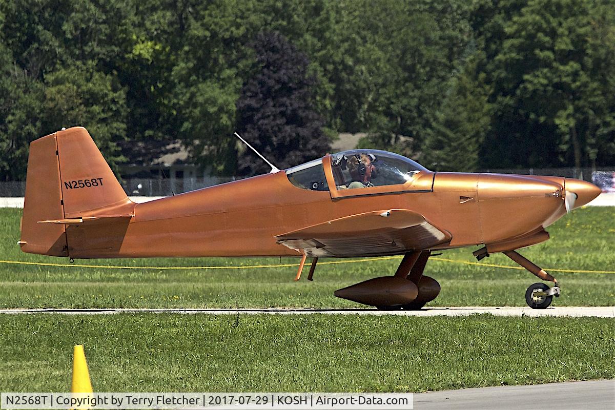 N2568T, 2007 Vans RV-6A C/N 23779, at 2017 EAA AirVenture at Oshkosh