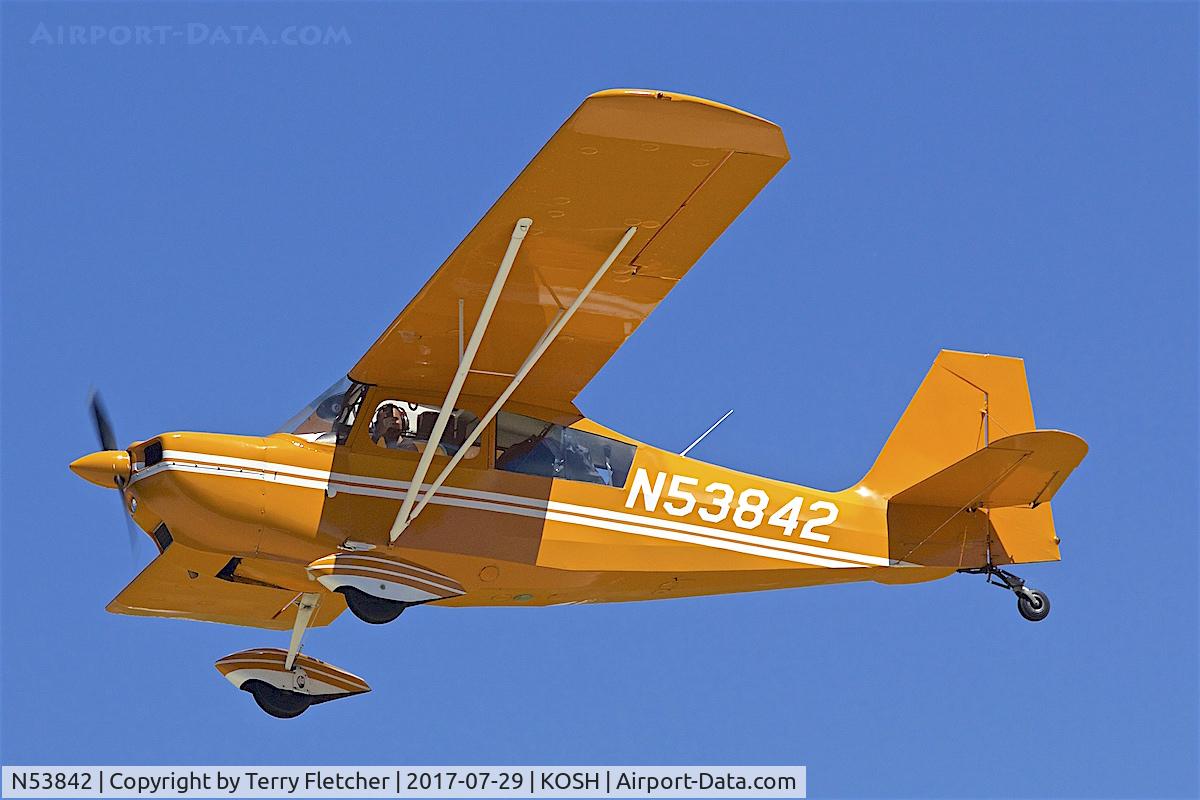N53842, Bellanca 7ECA Citabria C/N 1125-75, at 2017 EAA AirVenture at Oshkosh