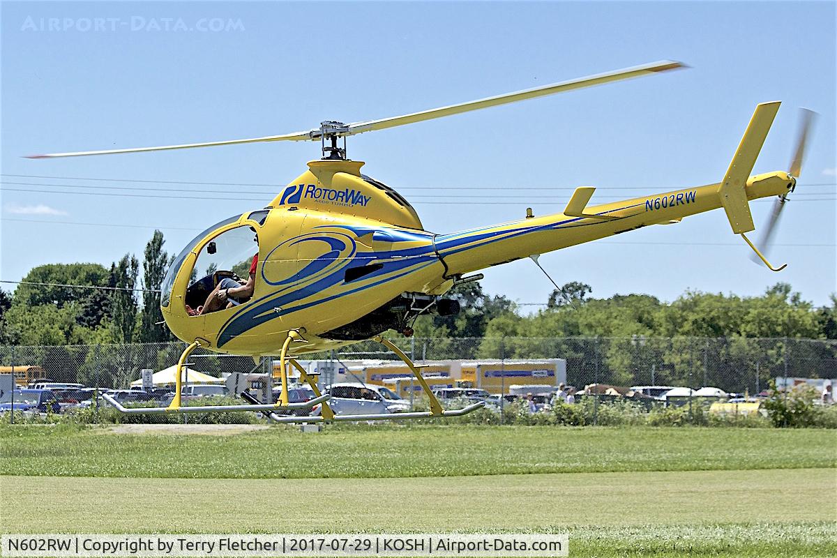 N602RW, RotorWay A600 Talon C/N 8011, at 2017 EAA AirVenture at Oshkosh