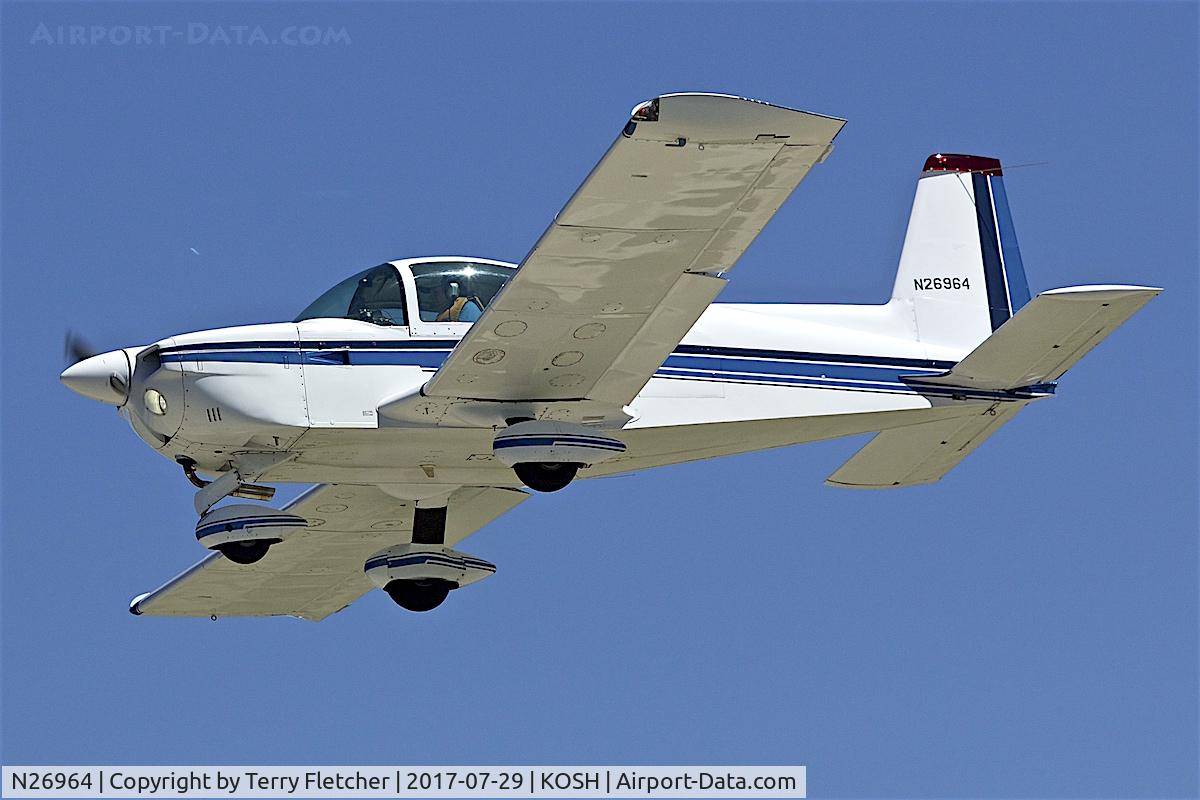 N26964, 1979 Gulfstream American Corp AA-5A C/N AA5A0846, at 2017 EAA AirVenture at Oshkosh