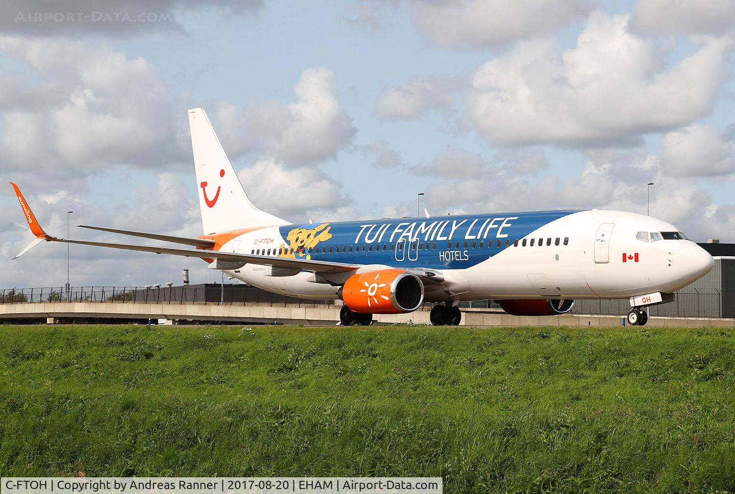 C-FTOH, 2009 Boeing 737-8HX C/N 29647, TUI Airlines Netherlands Boeing 737