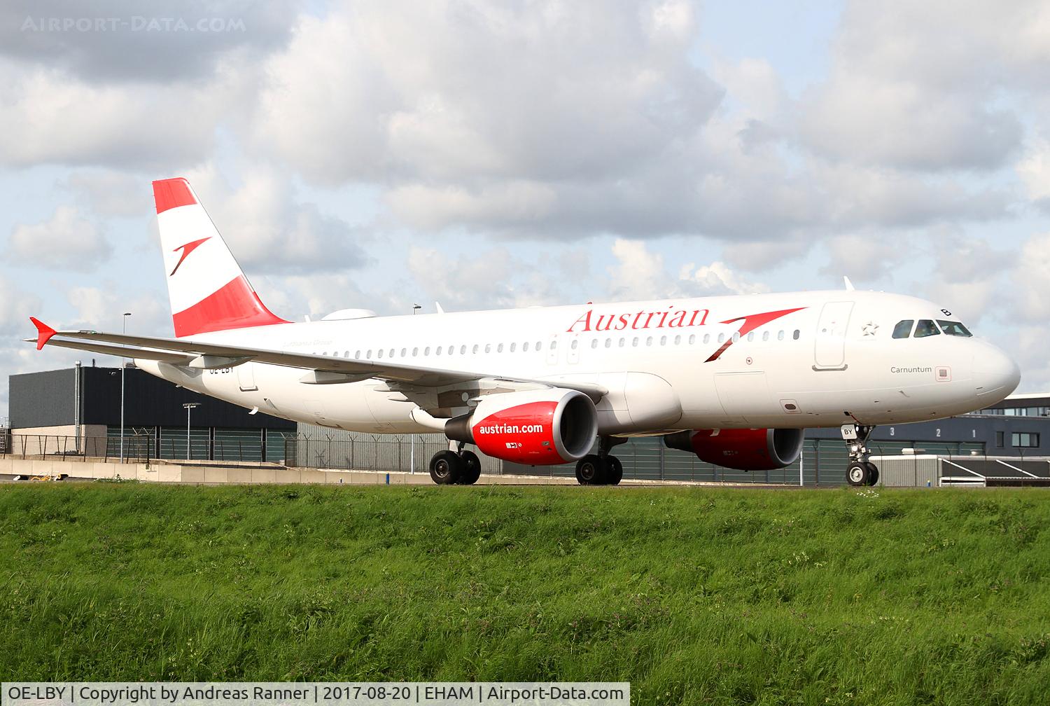OE-LBY, 2012 Airbus A320-214 C/N 5122, Austrian Airlines A320