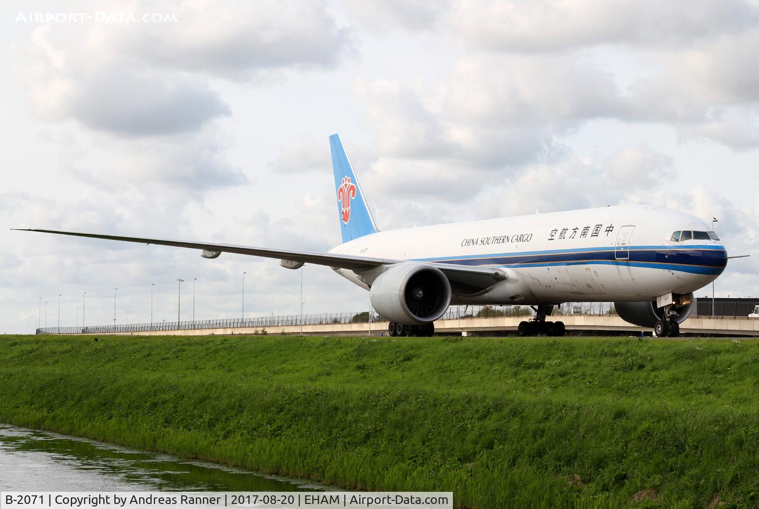 B-2071, 2009 Boeing 777-F1B C/N 37309, China Southern Cargo Boeing 777