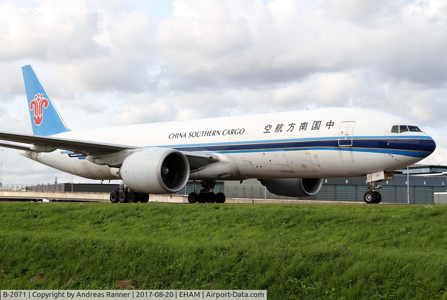 B-2071, 2009 Boeing 777-F1B C/N 37309, China Southern Cargo Boeing 777