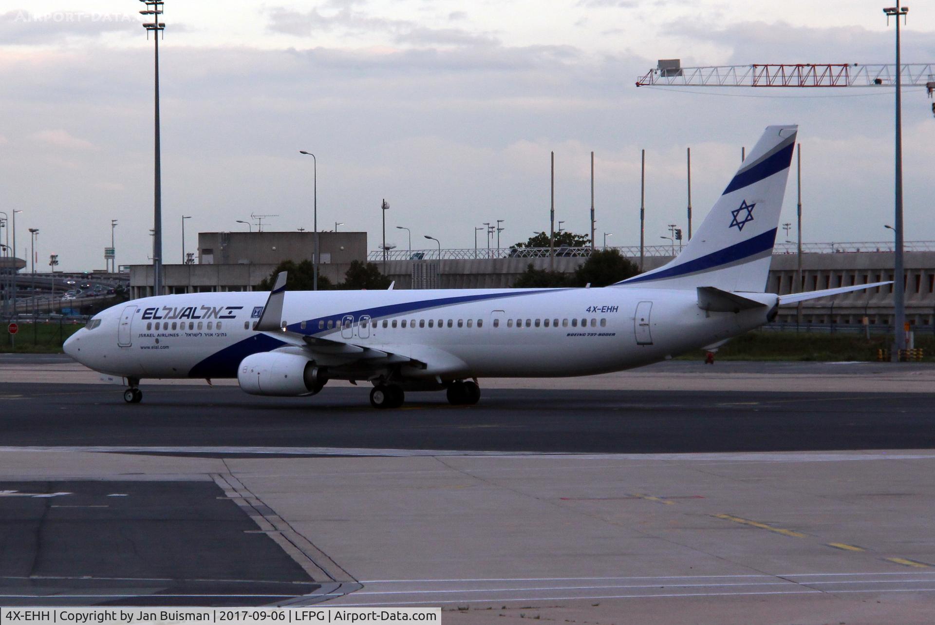 4X-EHH, 2016 Boeing 737-958/ER C/N 41558, El Al