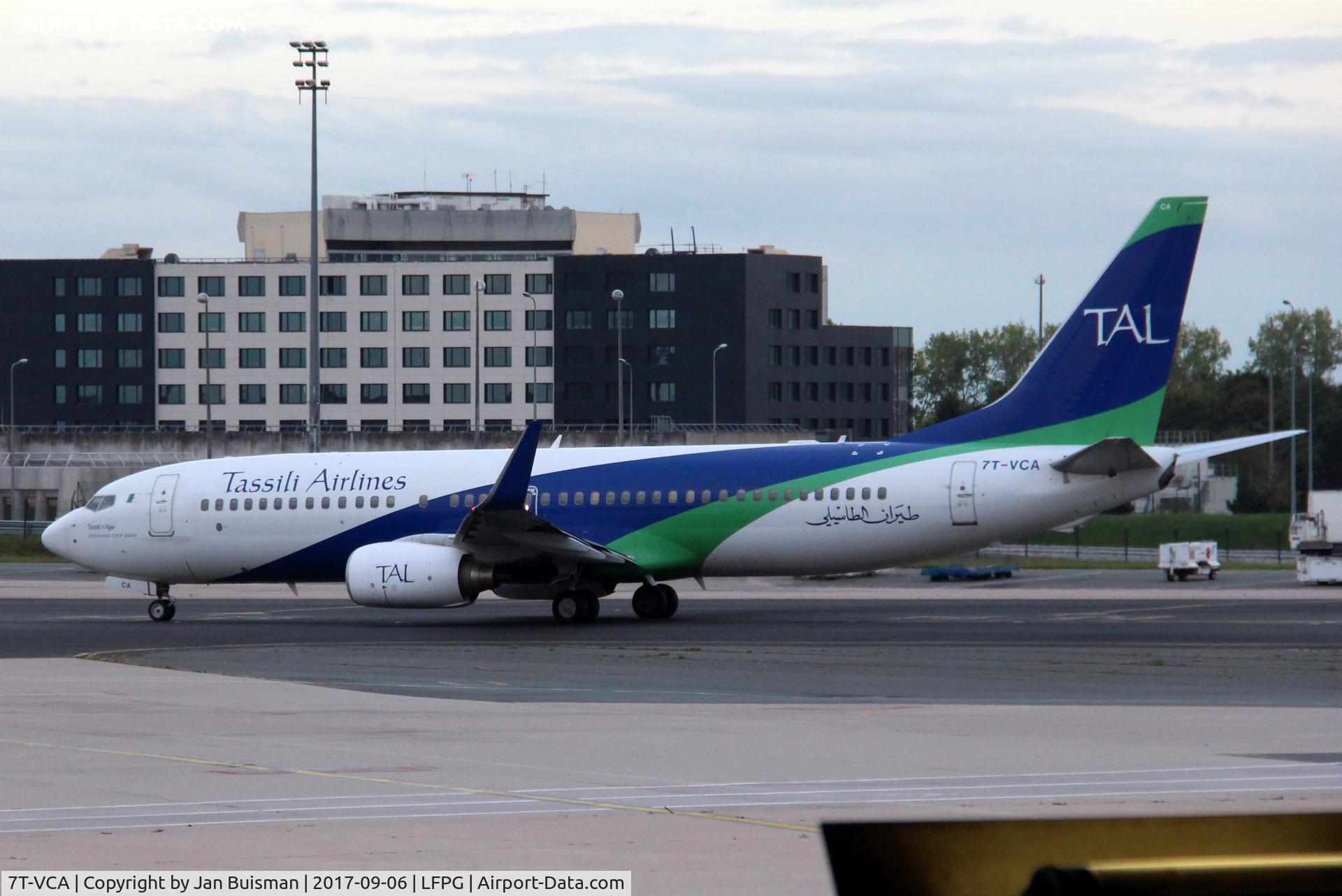 7T-VCA, 2011 Boeing 737-8ZQ C/N 40884, Tassili Airlines
