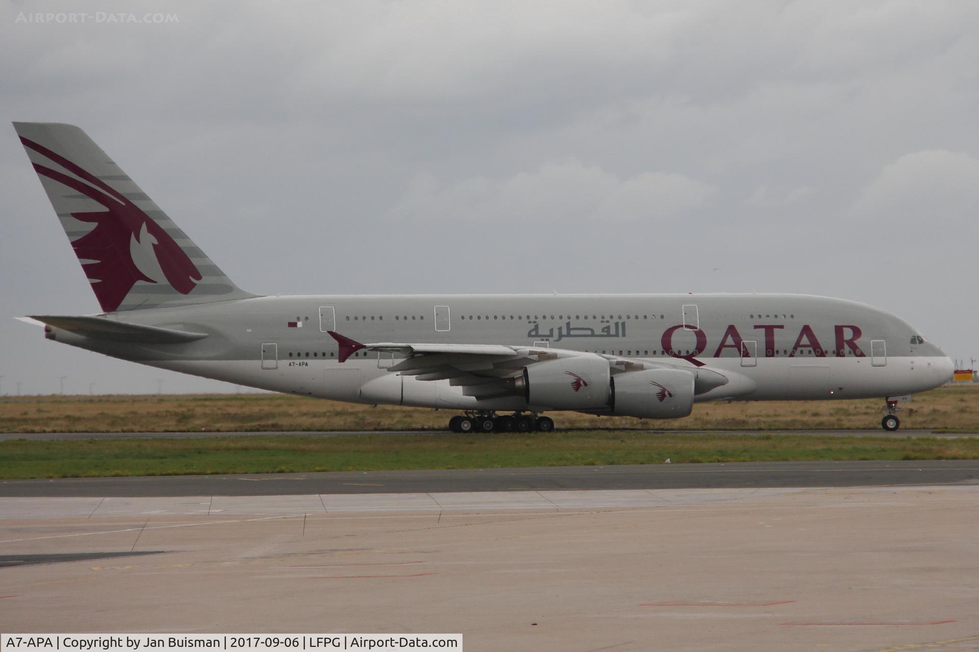 A7-APA, 2013 Airbus A380-861 C/N 137, Qatar