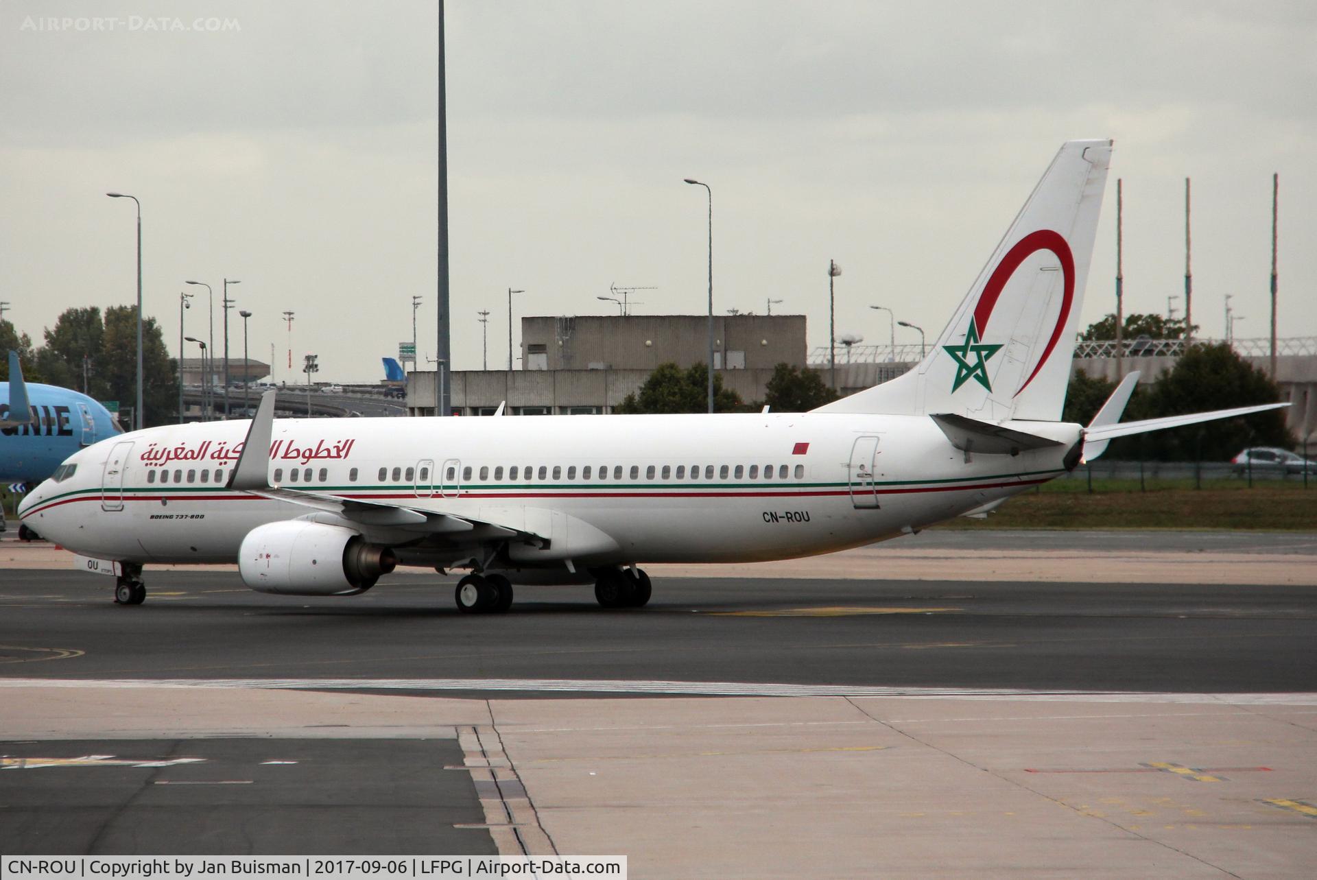 CN-ROU, 2009 Boeing 737-8B6 C/N 33069, Royal Air Maroc
