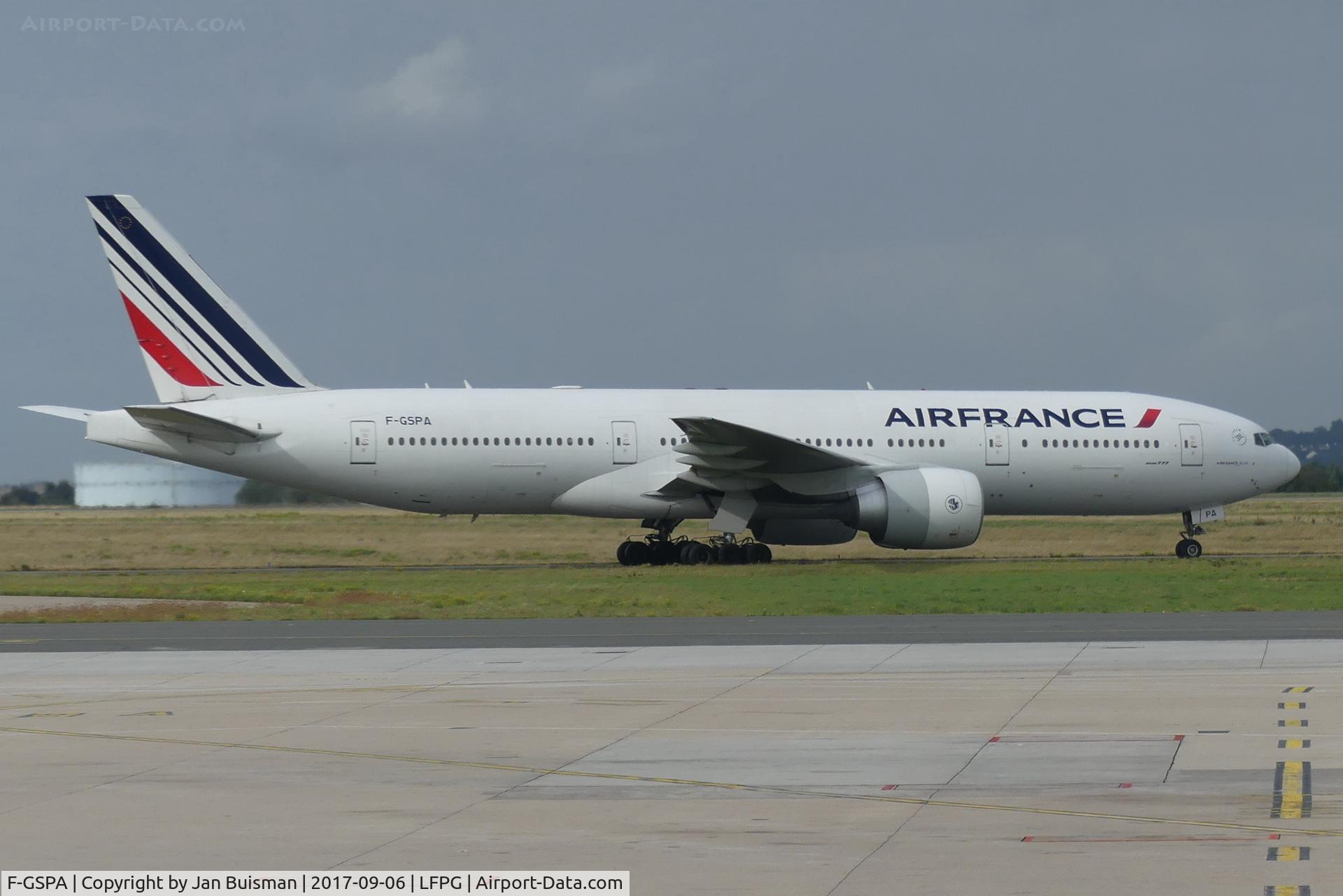 F-GSPA, 1998 Boeing 777-228/ER C/N 29002, Air France
