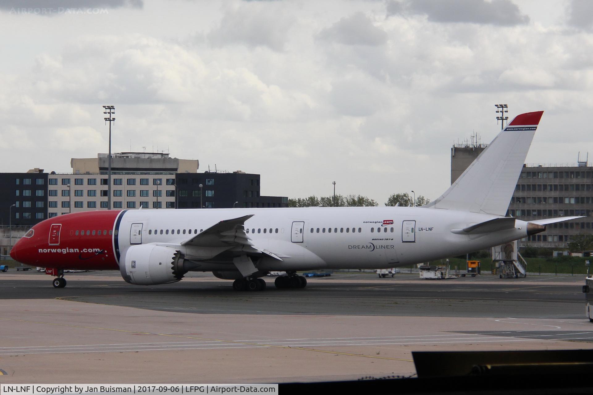 LN-LNF, 2014 Boeing 787-8 Dreamliner Dreamliner C/N 35313, Norwegian