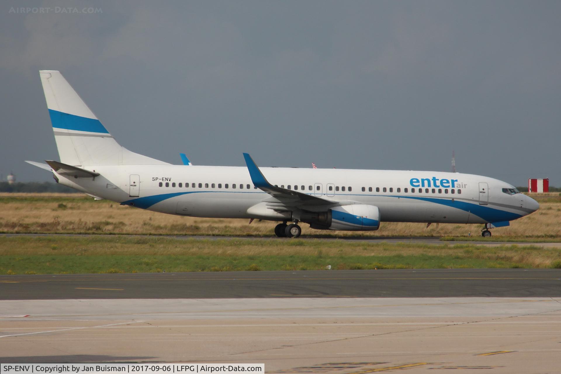 SP-ENV, 2003 Boeing 737-8BK C/N 33014, Enter