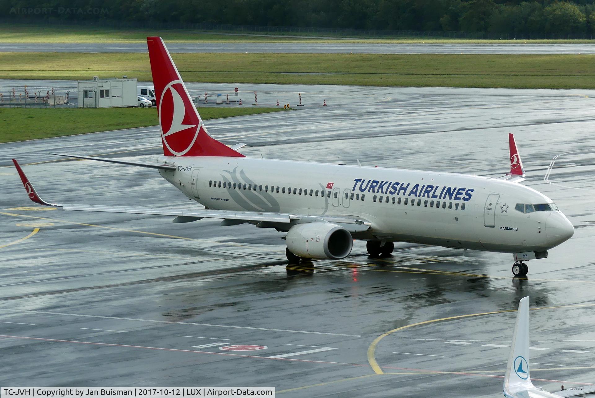 TC-JVH, 2015 Boeing 737-8F2 C/N 60012, THY