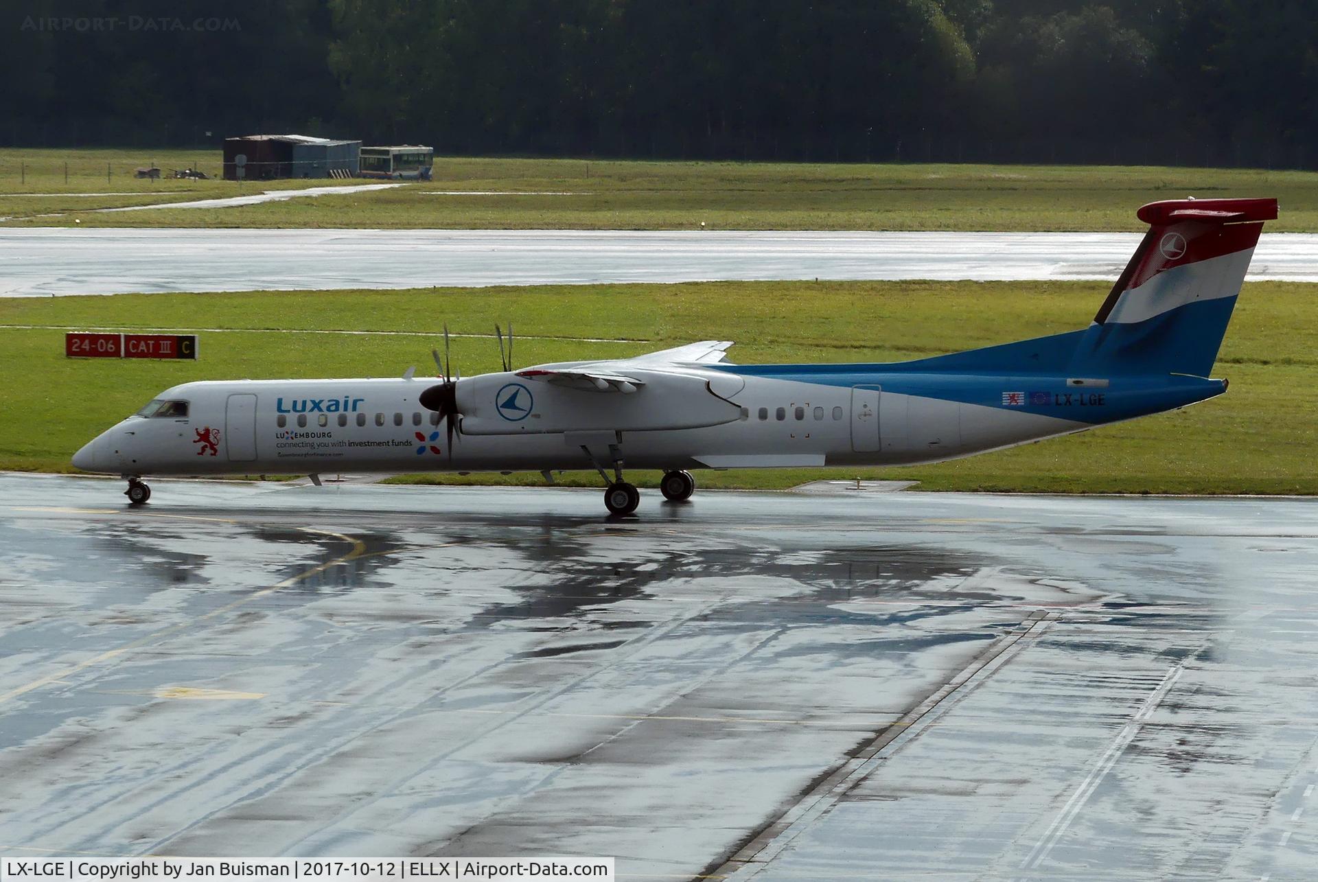 LX-LGE, 2009 De Havilland Canada DHC-8-402Q Dash 8 C/N 4284, Luxair