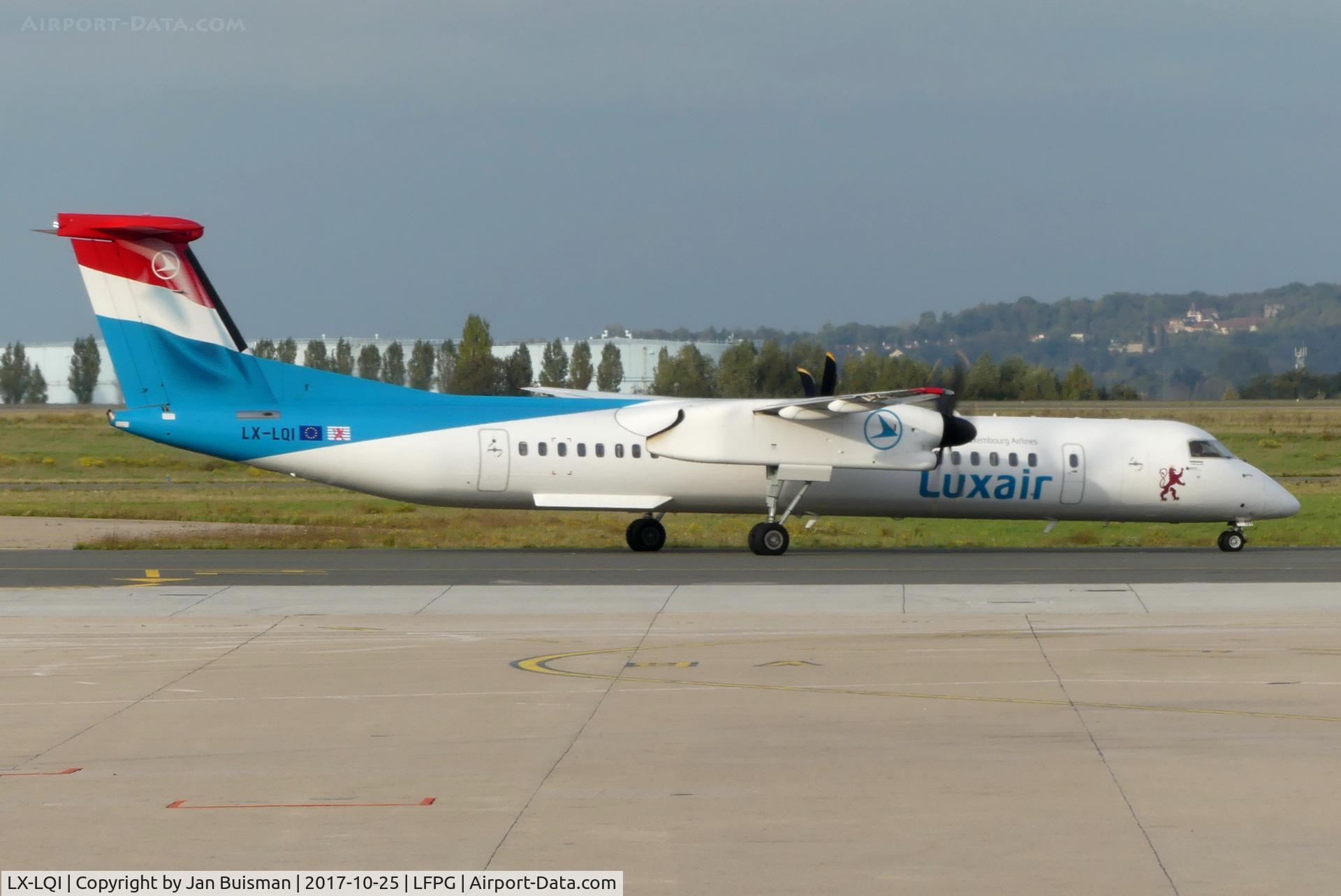 LX-LQI, 2016 Bombardier DHC-8-402Q Dash 8 Dash 8 C/N 4534, Luxair