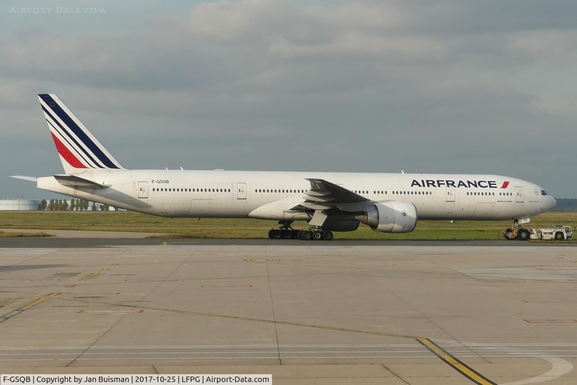 F-GSQB, 2004 Boeing 777-328/ER C/N 32724, Air France