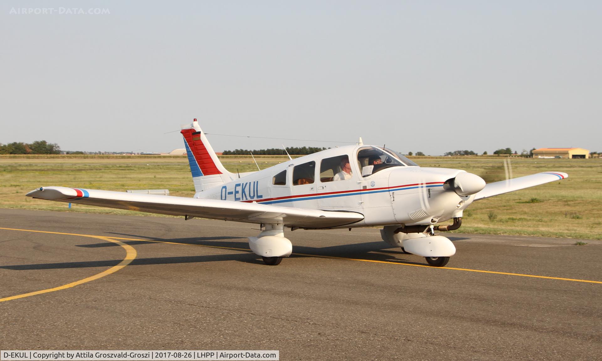 D-EKUL, 1980 Piper PA 28-181 Archer II C/N 28-8090042, Pécs-Pogány Airport, Hungary