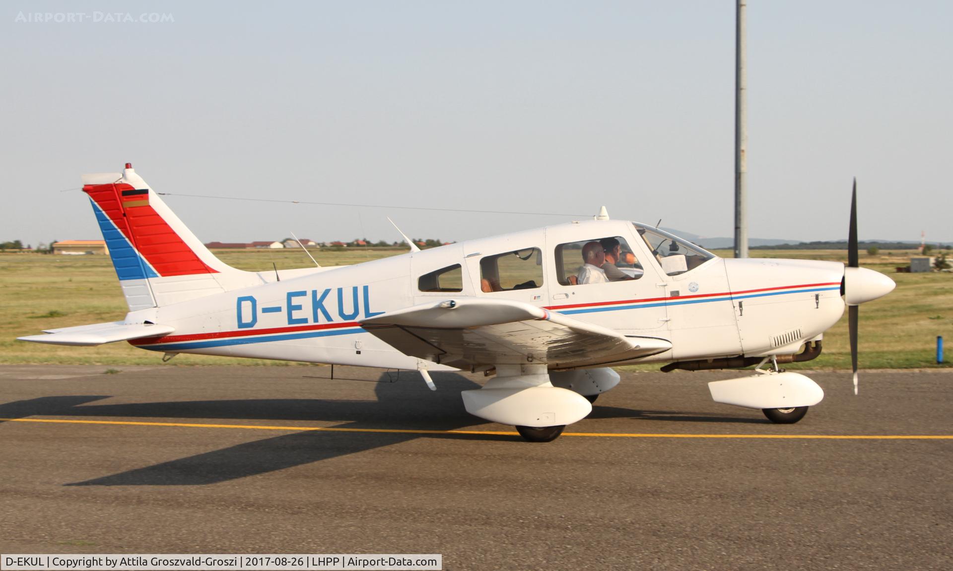 D-EKUL, 1980 Piper PA 28-181 Archer II C/N 28-8090042, Pécs-Pogány Airport, Hungary
