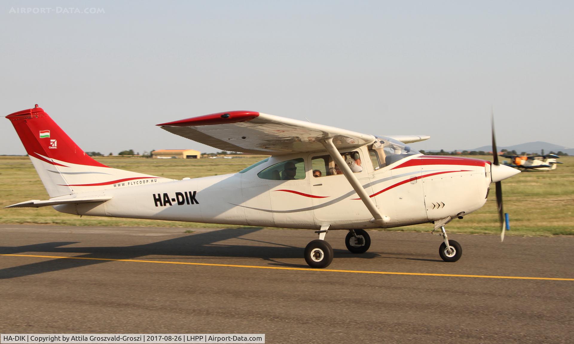 HA-DIK, Cessna 182K Skylane C/N 18258466, Pécs-Pogány Airport, Hungary