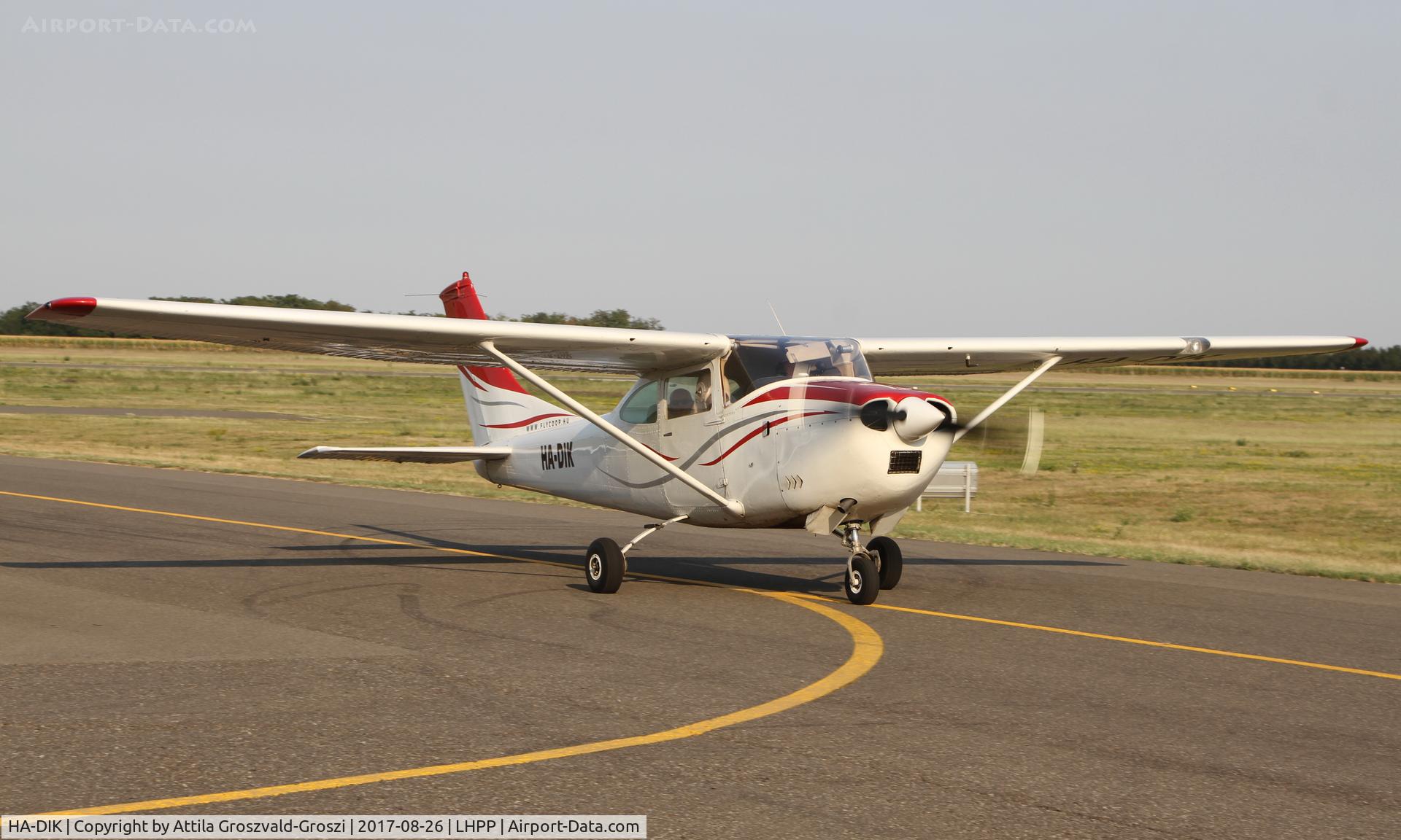 HA-DIK, Cessna 182K Skylane C/N 18258466, Pécs-Pogány Airport, Hungary