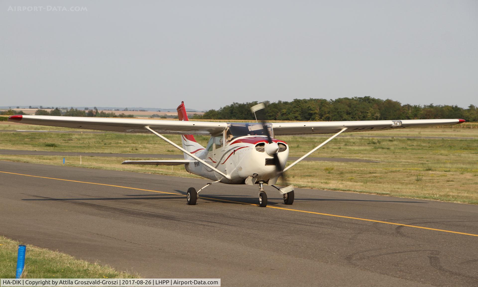 HA-DIK, Cessna 182K Skylane C/N 18258466, Pécs-Pogány Airport, Hungary