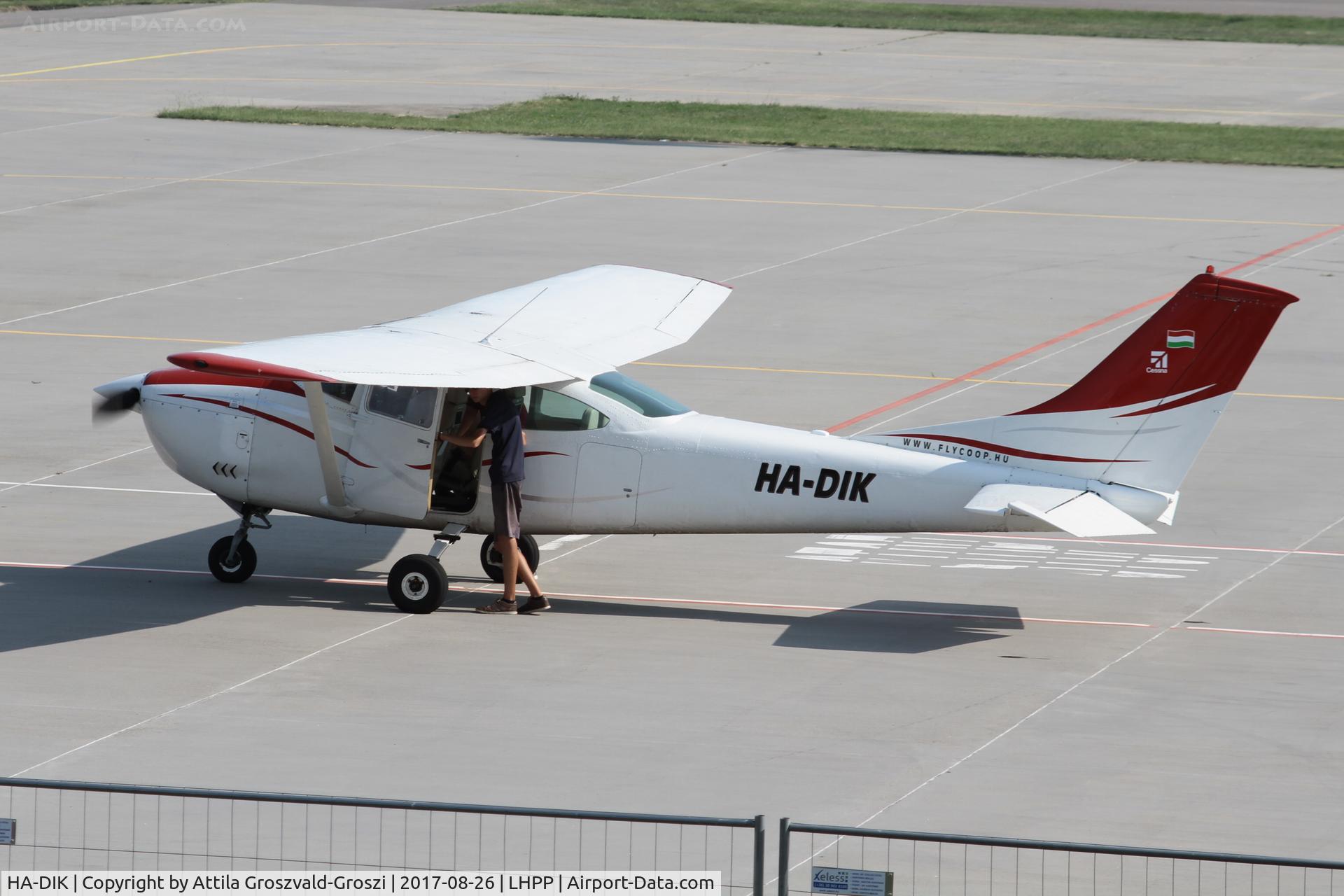 HA-DIK, Cessna 182K Skylane C/N 18258466, Pécs-Pogány Airport, Hungary