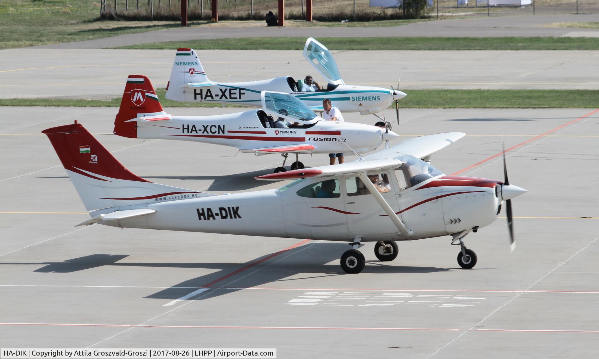 HA-DIK, Cessna 182K Skylane C/N 18258466, Pécs-Pogány Airport, Hungary