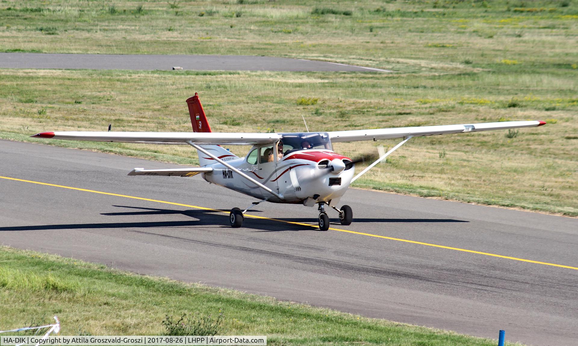 HA-DIK, Cessna 182K Skylane C/N 18258466, Pécs-Pogány Airport, Hungary