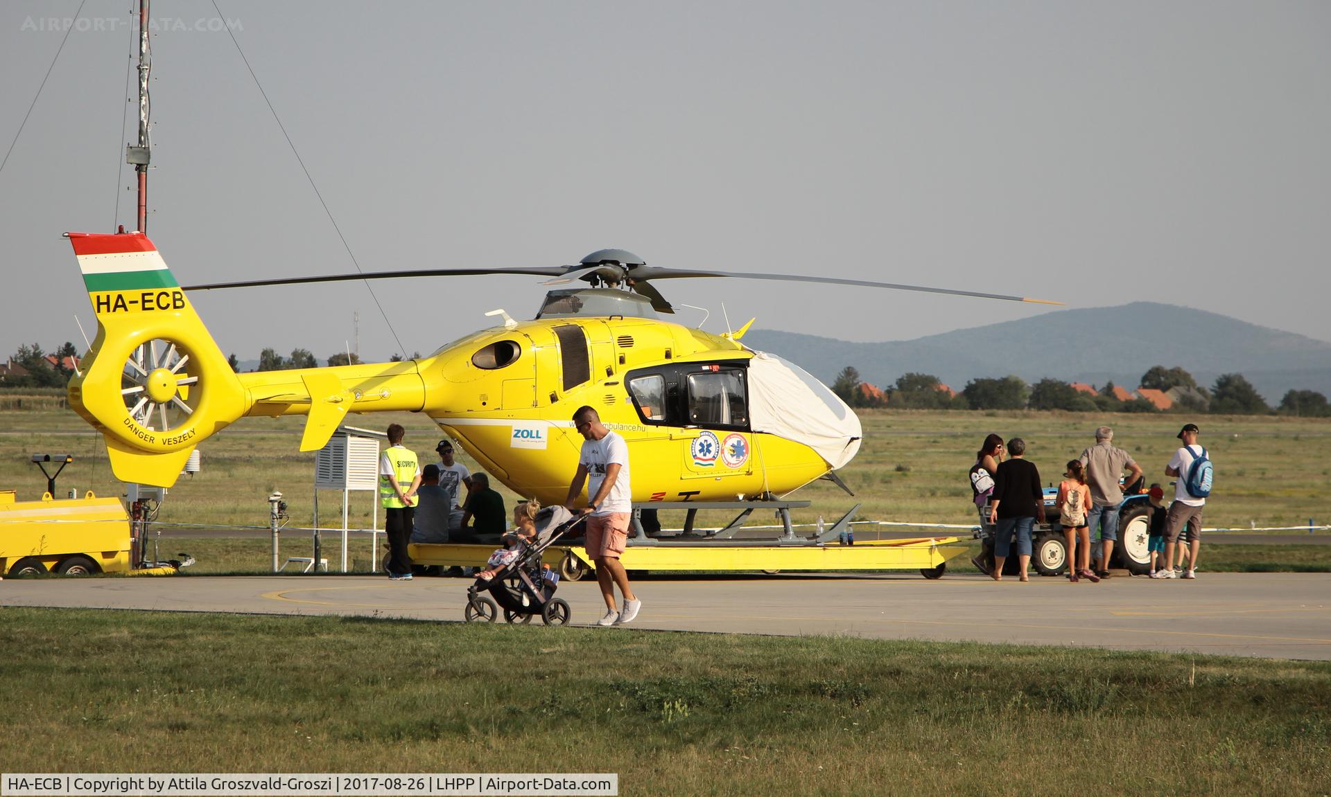 HA-ECB, 2003 Eurocopter EC-135T-2 C/N 0305, Pécs-Pogány Airport, Hungary