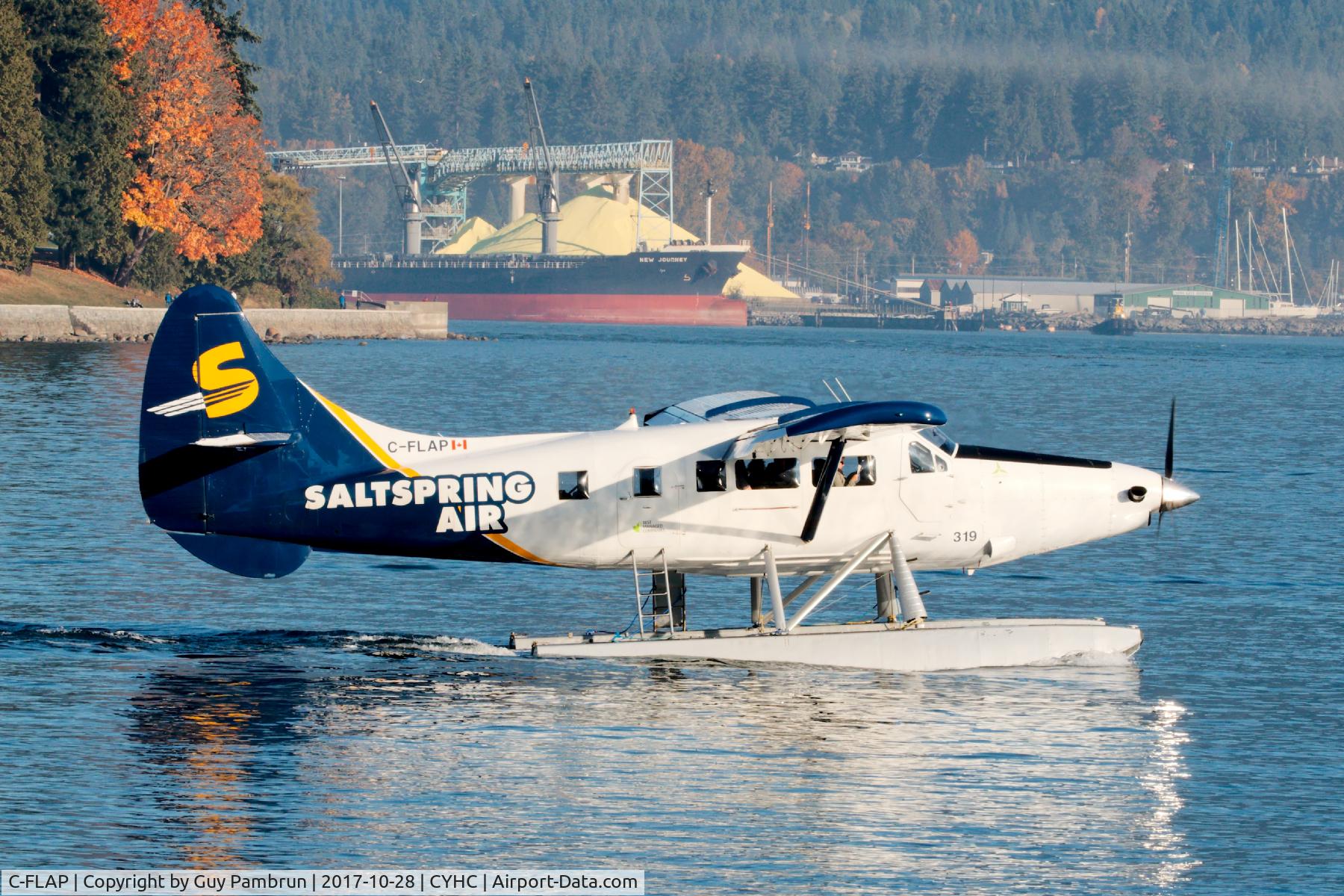C-FLAP, 1958 De Havilland Canada DHC-3 Otter Otter C/N 289, Departing