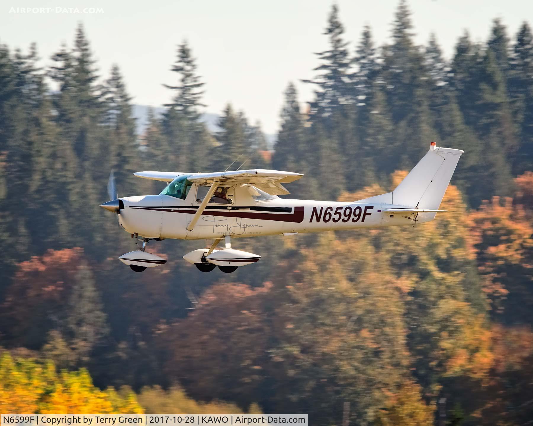 N6599F, 1966 Cessna 150F C/N 15063199, KAWO