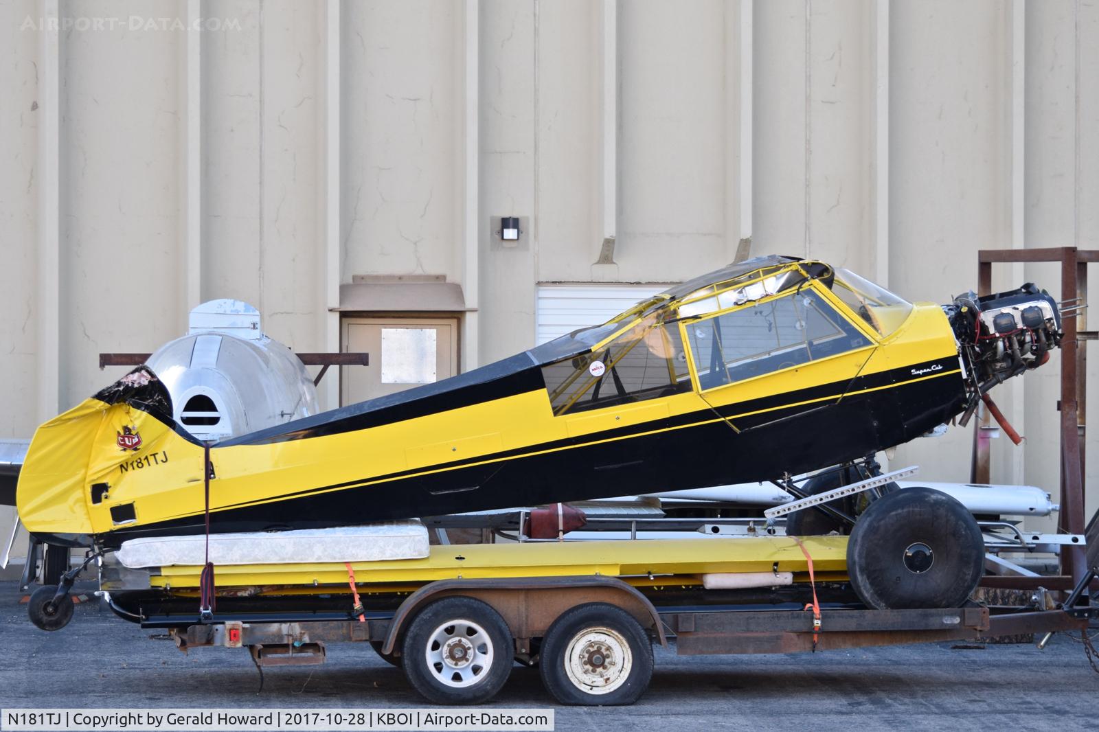 N181TJ, 2009 Turbin Cubs of Wyoming PA-18 C/N TC0705014, A slight accident on landing??