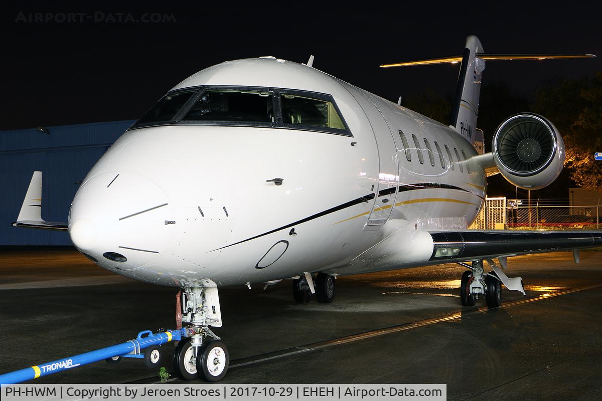 PH-HWM, 2013 Bombardier Challenger 605 (CL-600-2B16) C/N 5937, EHEH