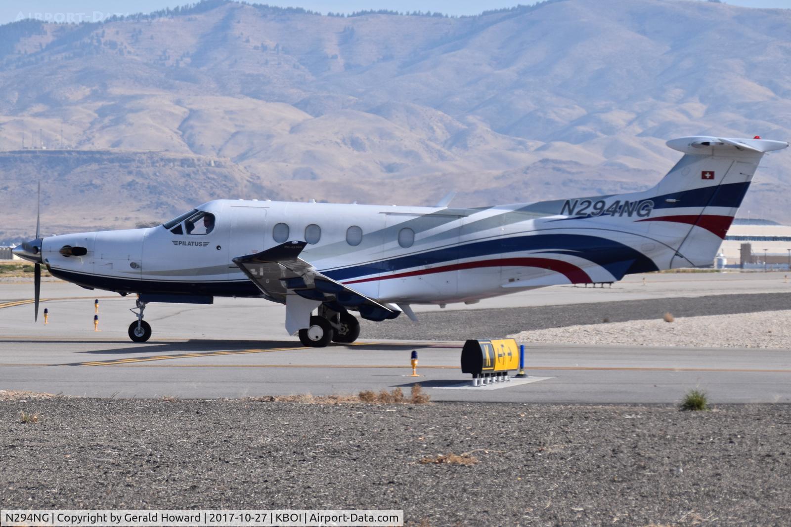 N294NG, 2011 Pilatus PC-12/47E C/N 1294, On Kilo going to Foxtrot.