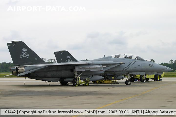 161442, Grumman F-14B Tomcat Tomcat C/N 452/KB-14, F-14B Tomcat 161442 AA-104 from VF-103 