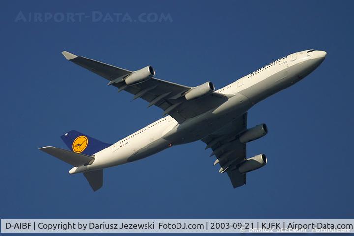 D-AIBF, 1992 Airbus A340-211 C/N 006, Airbus A340-211  C/N 006 , D-AIBF