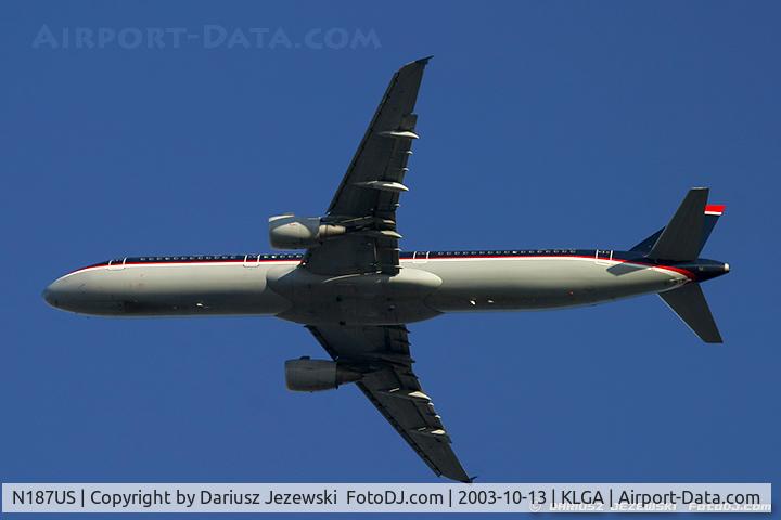 N187US, 2002 Airbus A321-211 C/N 1704, Airbus A321-211  C/N 1704, N187US