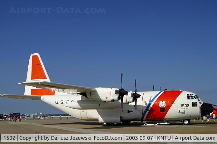 1502, 1973 Lockheed HC-130H Hercules C/N 382-4513, HC-130H Hercules 1502 from CGAS Elizabeth City, NC