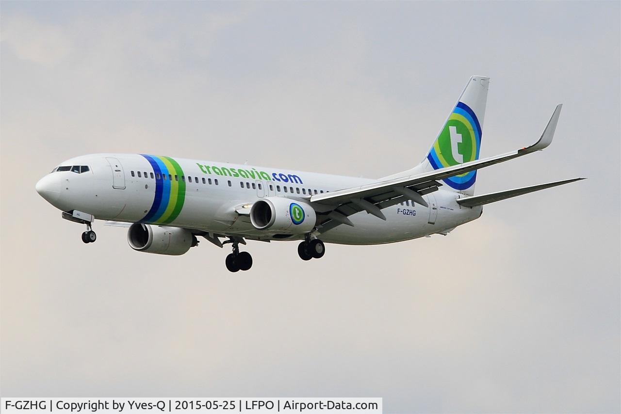 F-GZHG, 2002 Boeing 737-8K2 C/N 30650, Boeing 737-8K2, Short approach Rwy 26, Paris-Orly Airport (LFPO-ORY)