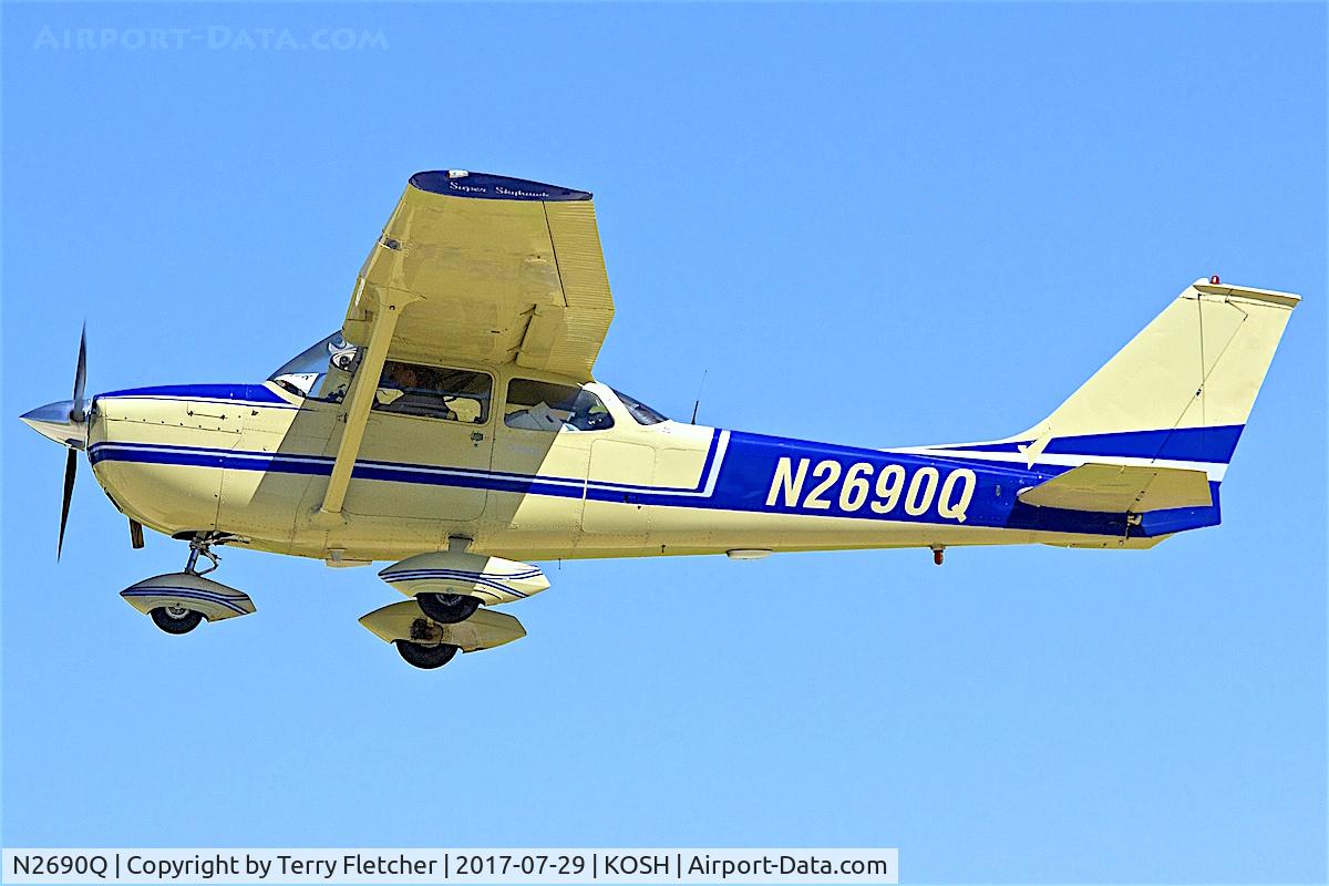 N2690Q, 1970 Cessna 172K Skyhawk C/N 17259104, at 2017 EAA AirVenture at Oshkosh