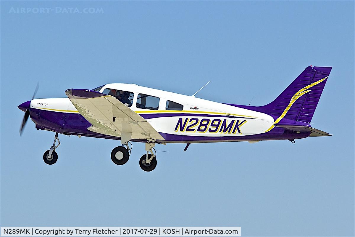 N289MK, 2006 Piper PA-28-161 C/N 2842280, at 2017 EAA AirVenture at Oshkosh