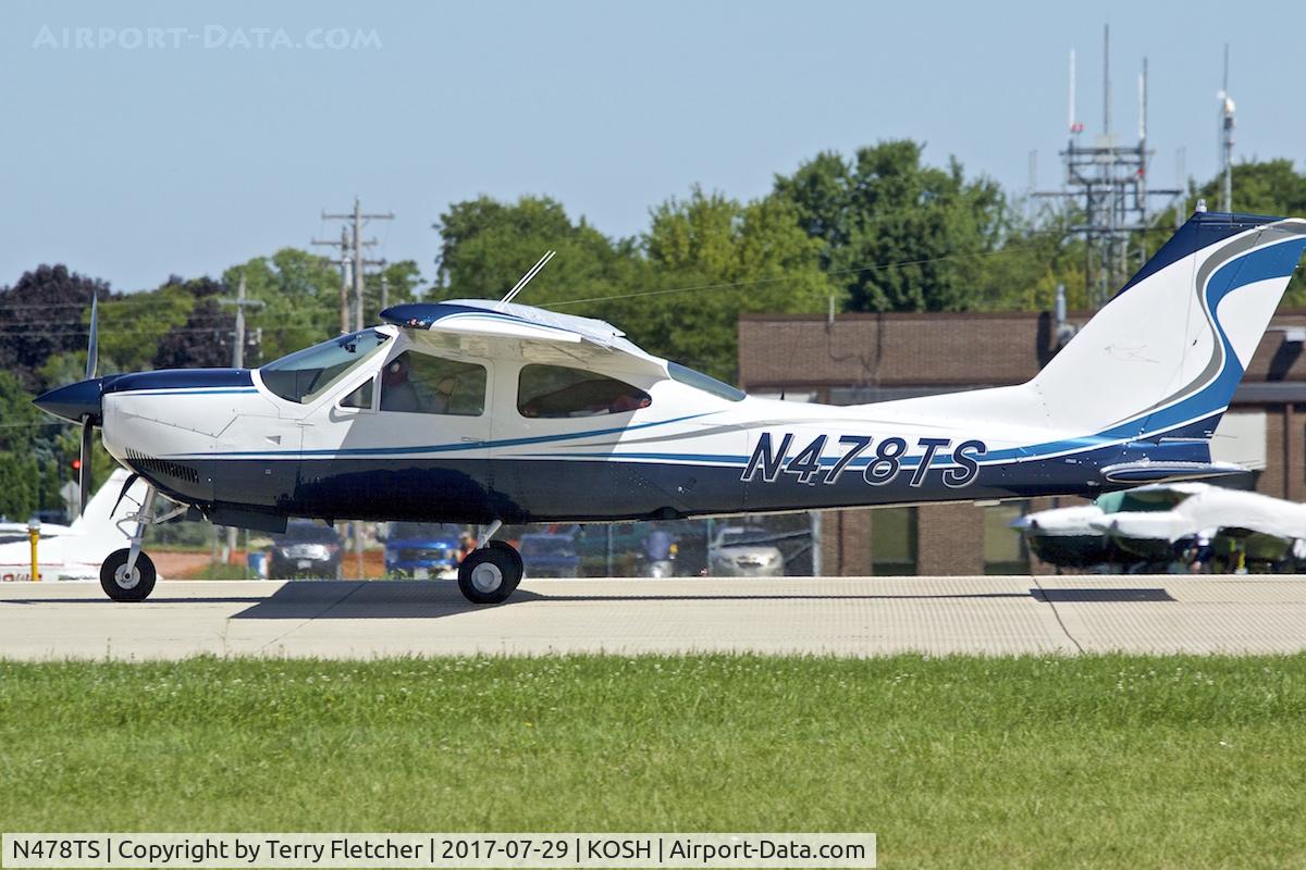 N478TS, 1976 Cessna 177RG Cardinal C/N 177RG0897, at 2017 EAA AirVenture at Oshkosh