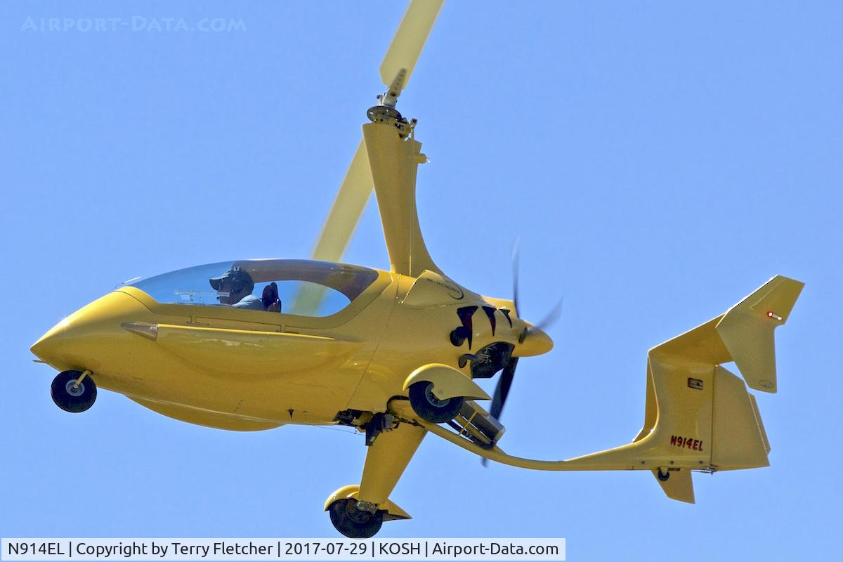 N914EL, 2017 ELA Aviacion ELA-10 Eclipse C/N 08165051014, at 2017 EAA AirVenture at Oshkosh