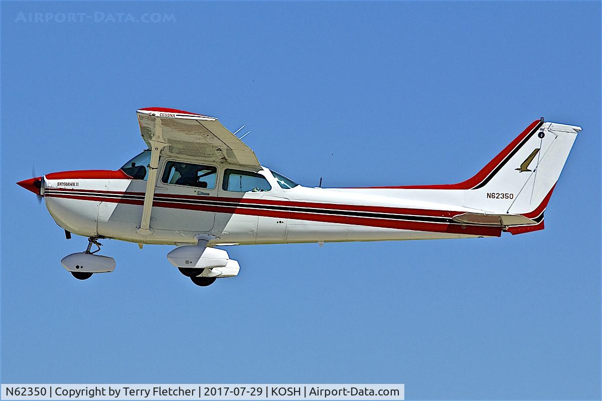N62350, 1981 Cessna 172P C/N 17275255, at 2017 EAA AirVenture at Oshkosh