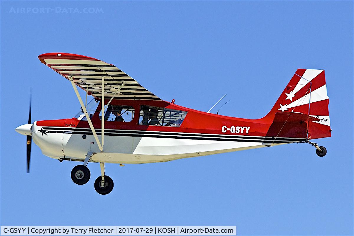 C-GSYY, 1975 Bellanca 7KCAB Citabria C/N 524 75, at 2017 EAA AirVenture at Oshkosh